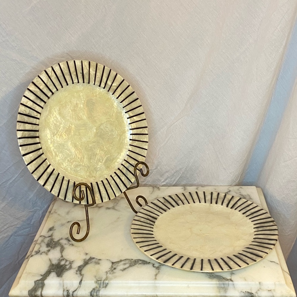 Handmade kappa shell plates